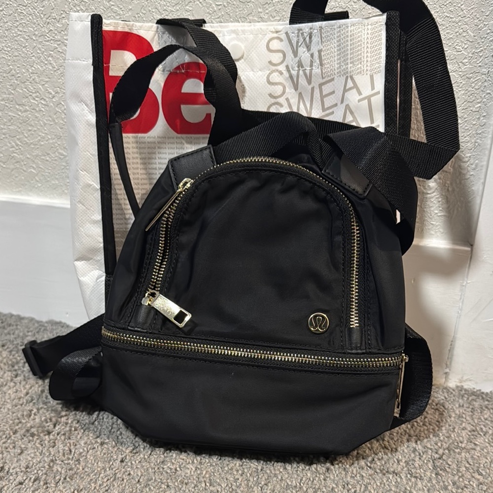 Lululemon Athletica Black Mini Bag